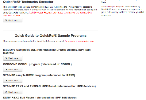 Sample Programs